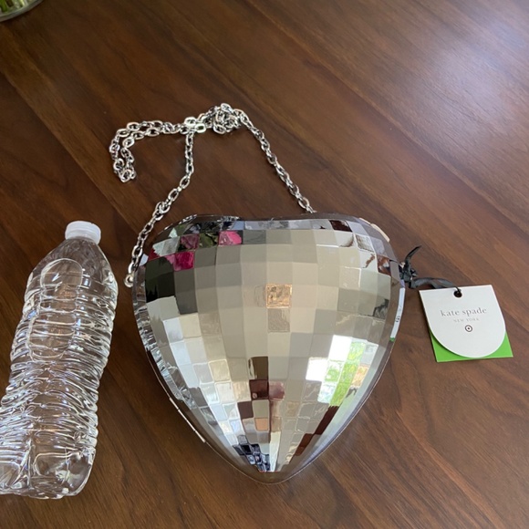 Kate Spade Target  Disco Heart Crossbody Bag - Picture 2 of 3